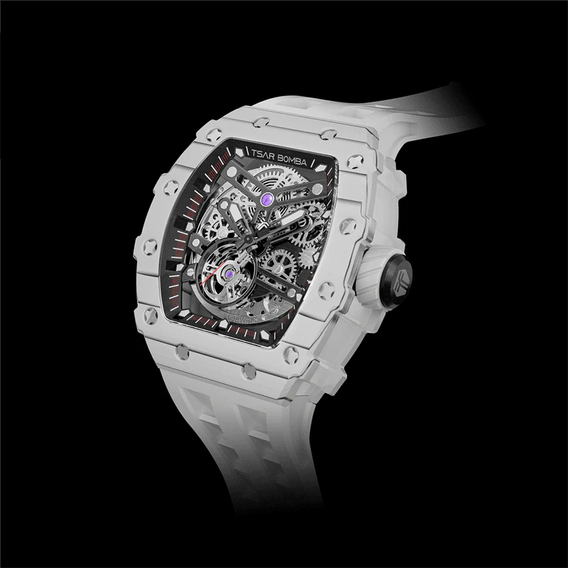 PreviousNext  Carbon Fiber Automatic Watch TB8208CF