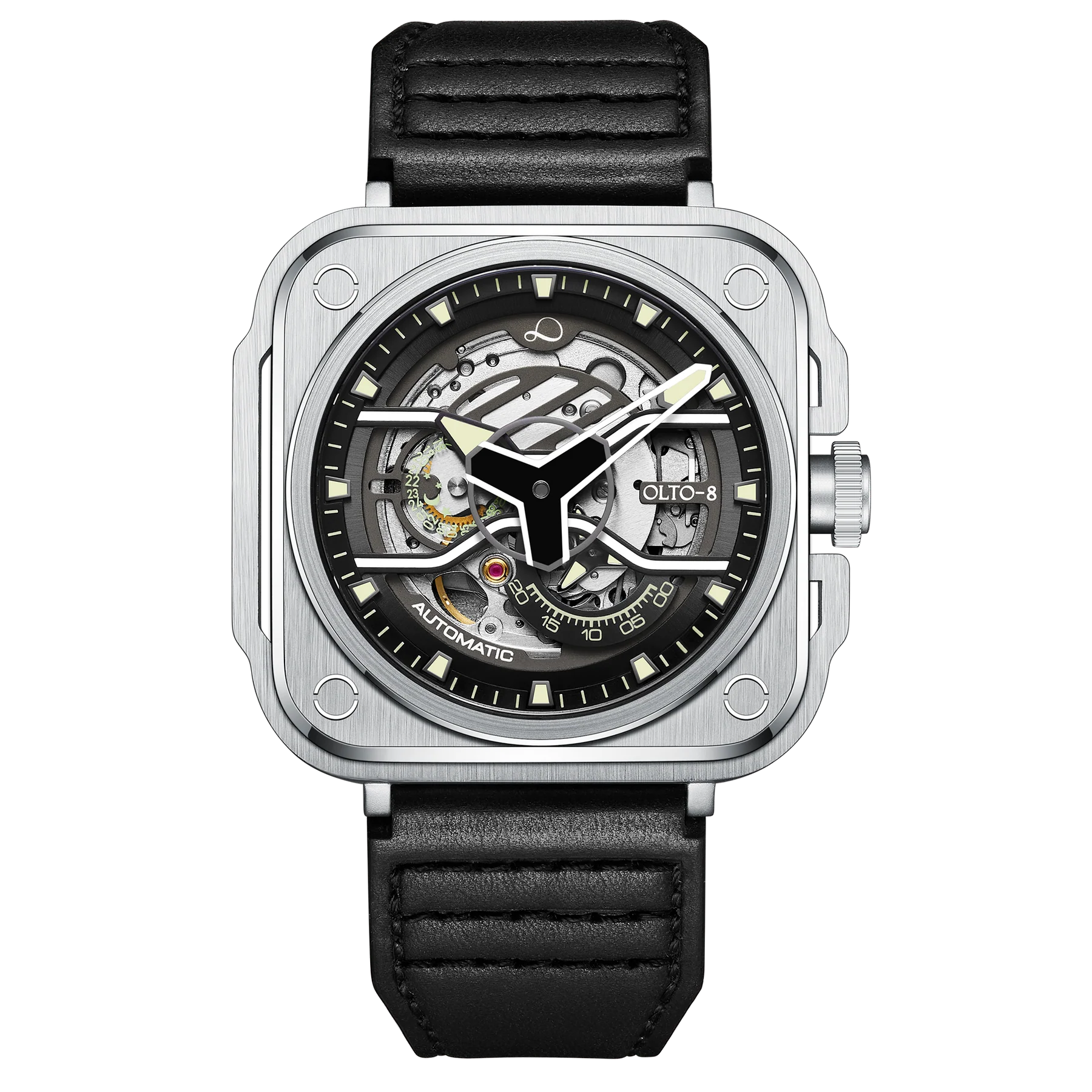 OLTO-8 IRON-X Square Skeleton Automatic