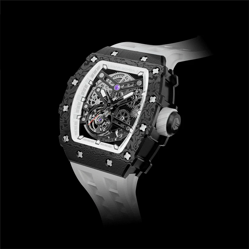 PreviousNext  Carbon Fiber Automatic Watch TB8208CF