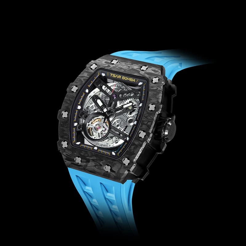 PreviousNext  Carbon Fiber Automatic Watch TB8208CF