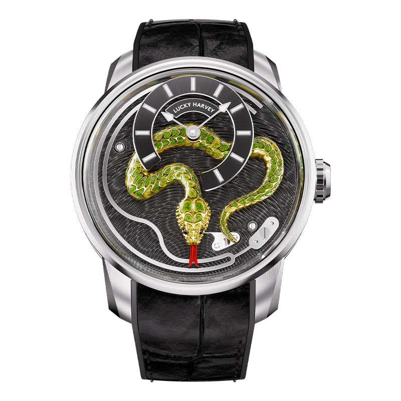 THE ENAMEL SNAKE GREEN (Edition Limitée)