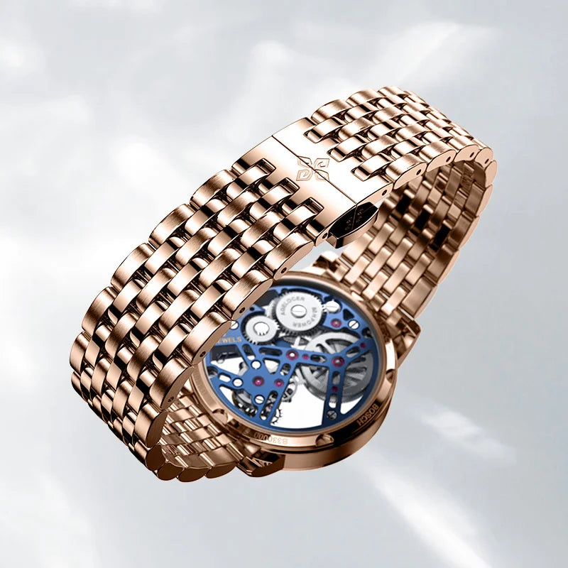 Agelocer Flying Tourbillon squelette diamant