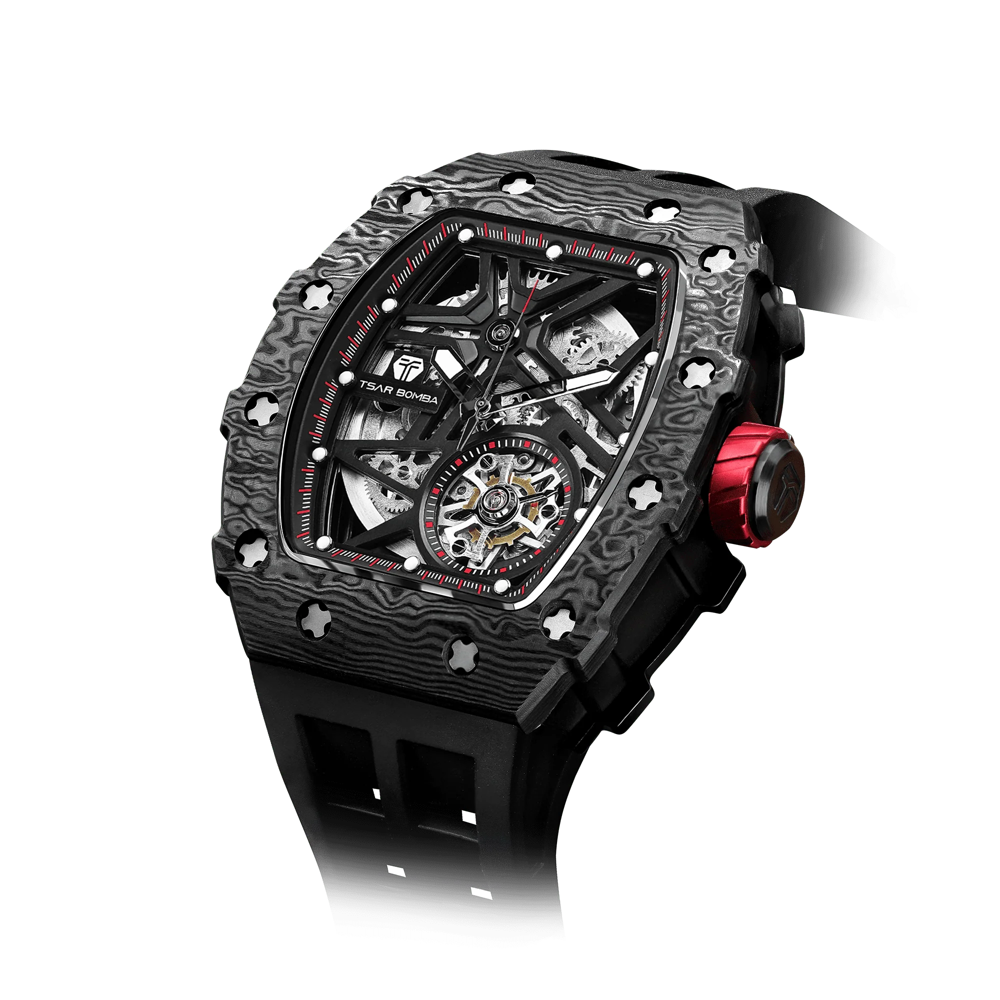 Elemental Series-Carbon Fiber Automatic Watch TB8209CF