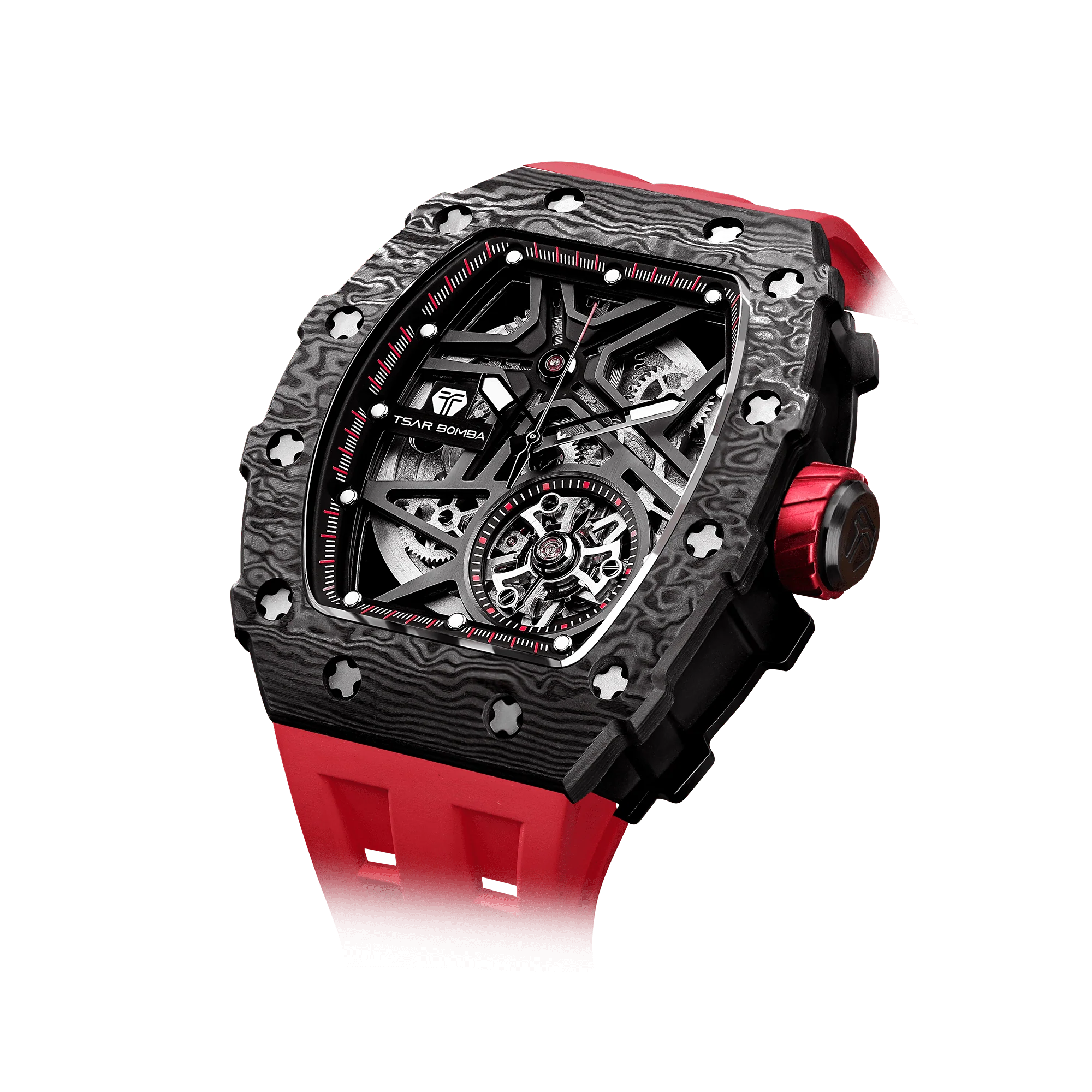 Elemental Series-Carbon Fiber Automatic Watch TB8209CF