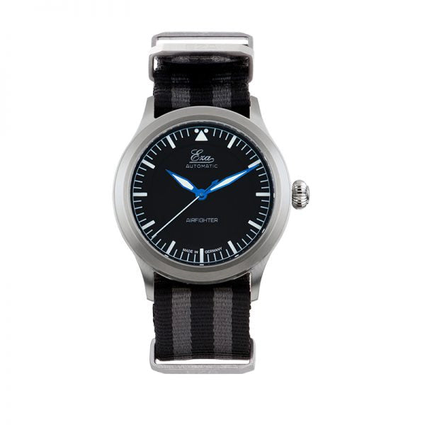 Bracelet NATO Noir-Gris Eza