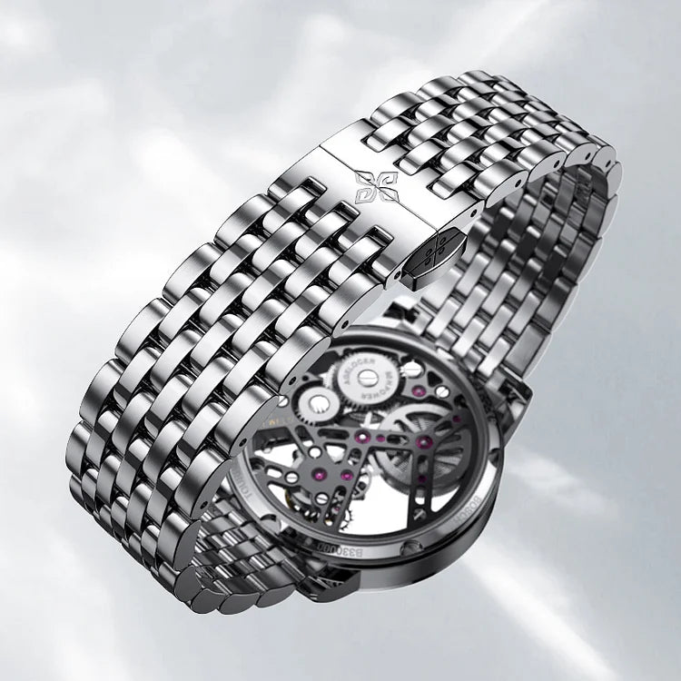 Agelocer Flying Tourbillon squelette diamant