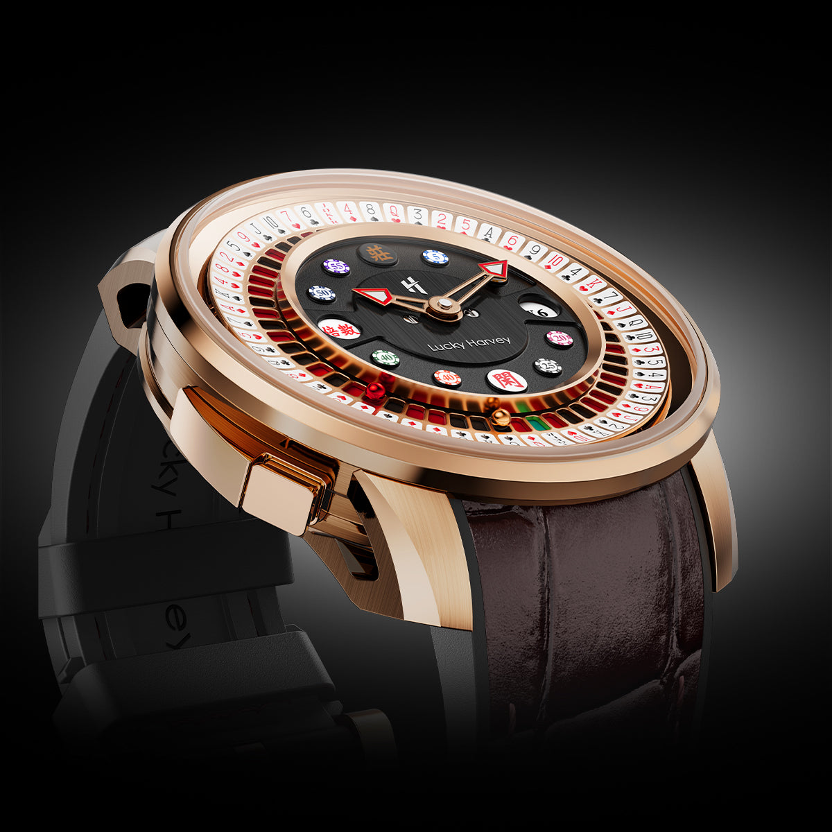 POKER ROULETTE ROSE GOLD