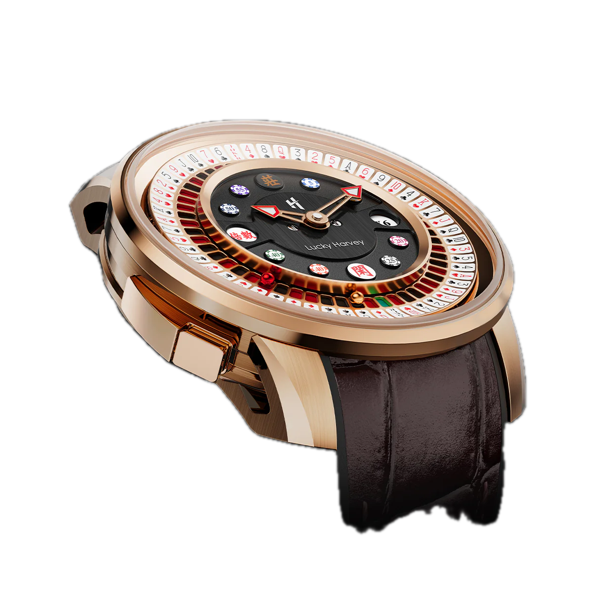 POKER ROULETTE ROSE GOLD