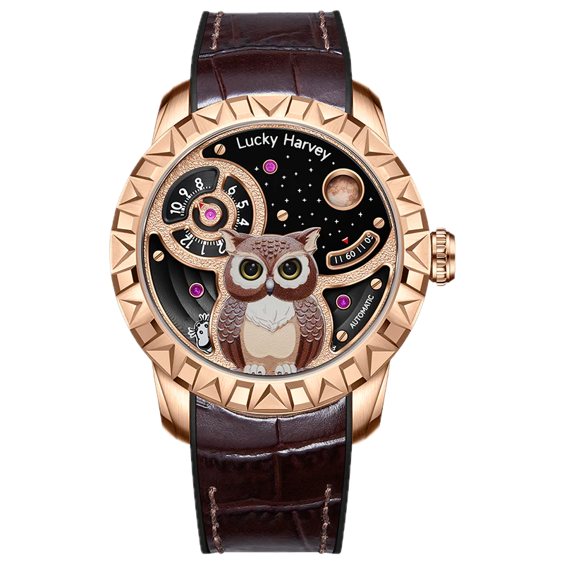 OWL ROSE GOLD