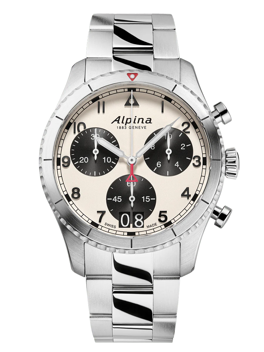 Alpina STARTIMER  Pilot Quartz Chronograph Big Date 41mm