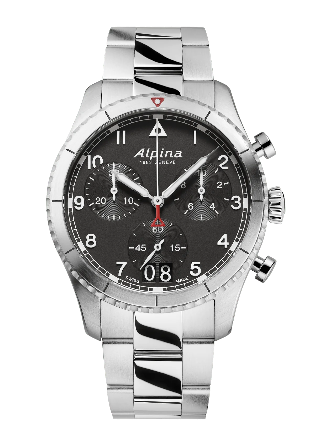 Alpina STARTIMER  Pilot Quartz Chronograph Big Date 41mm