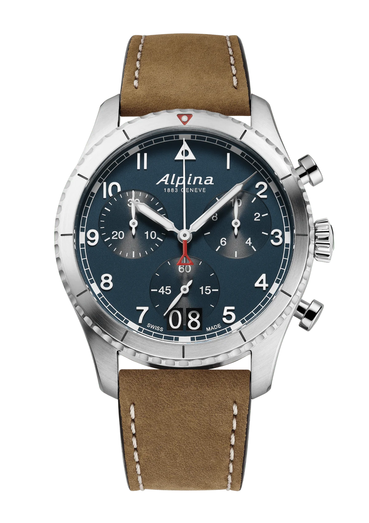 Alpina STARTIMER  Pilot Quartz Chronograph Big Date 41mm